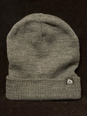 RBX Charcoal Knit Cuffed Beanie